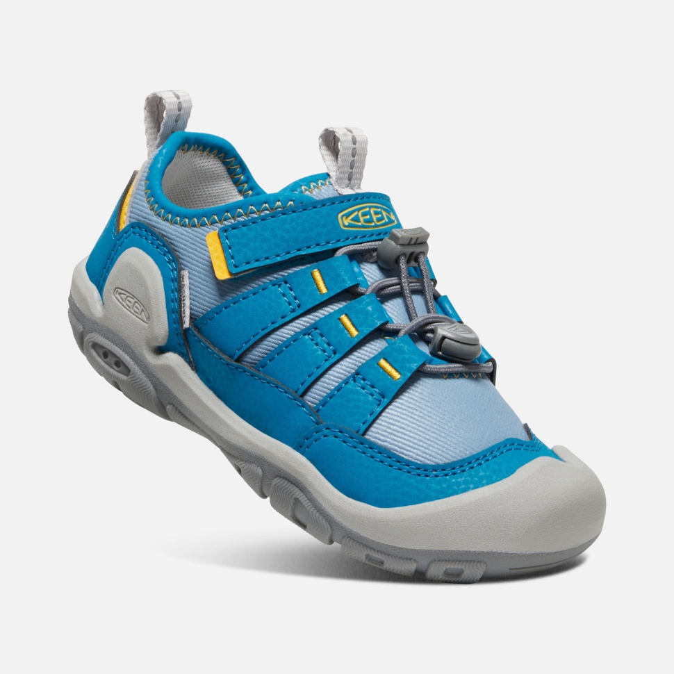 Blue Shadow-mykonos Blue Knöchelhohe Sneaker Für Kleine Kinder Keen