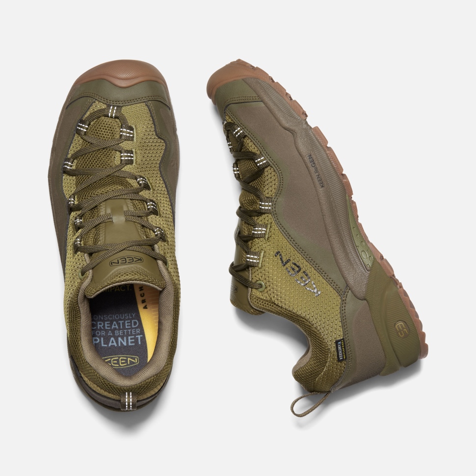 Olive Drab-dunkle Olive Herren Wasatch Crest Wasserdicht Keen