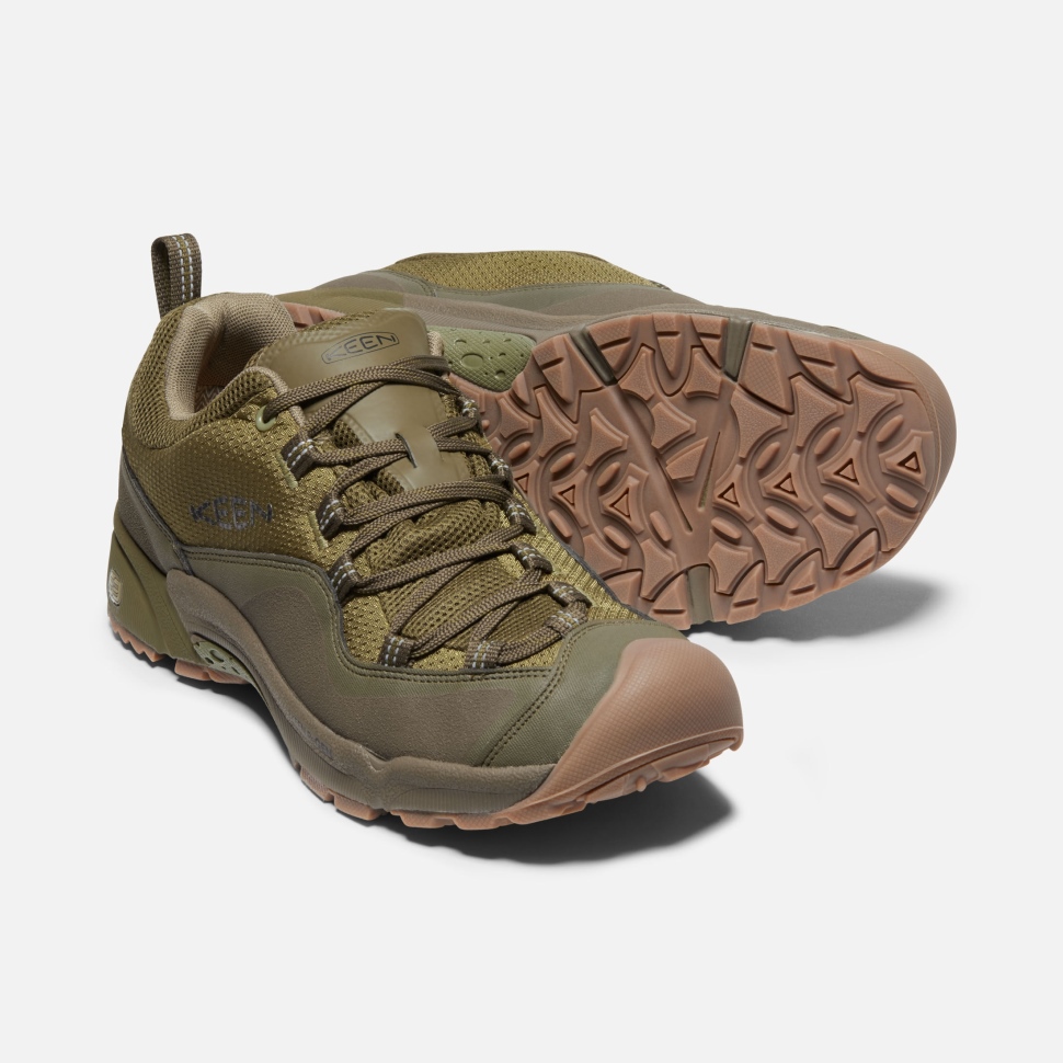 Olive Drab-dunkle Olive Herren Wasatch Crest Wasserdicht Keen