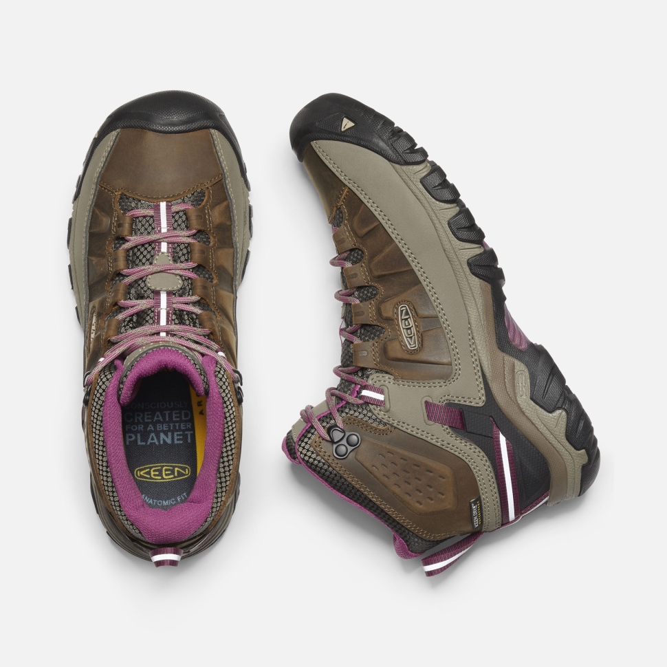 Weiss-Boysenberry Keen Damen Targhee III Wasserdichte Mid