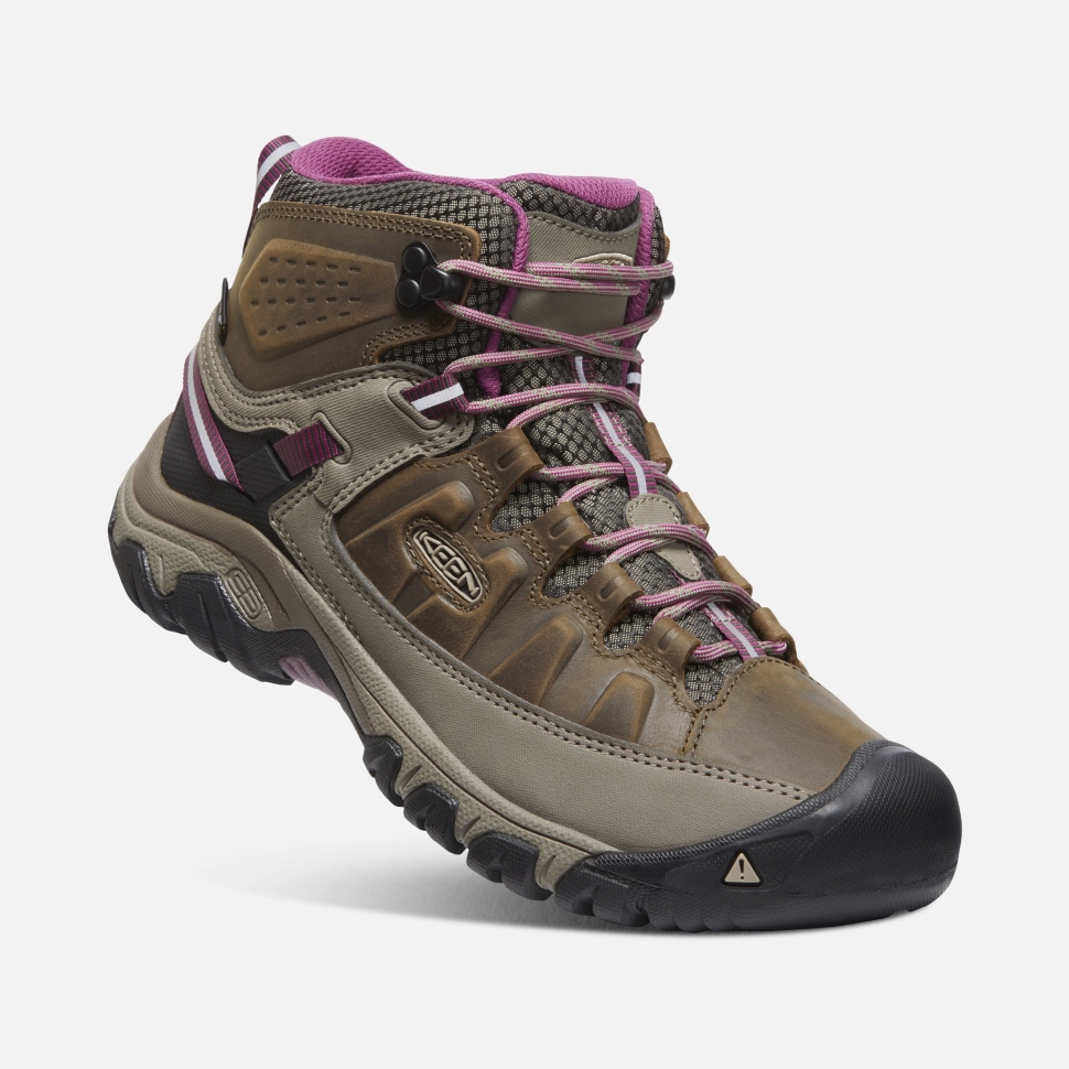 Weiss-Boysenberry Keen Damen Targhee III Wasserdichte Mid