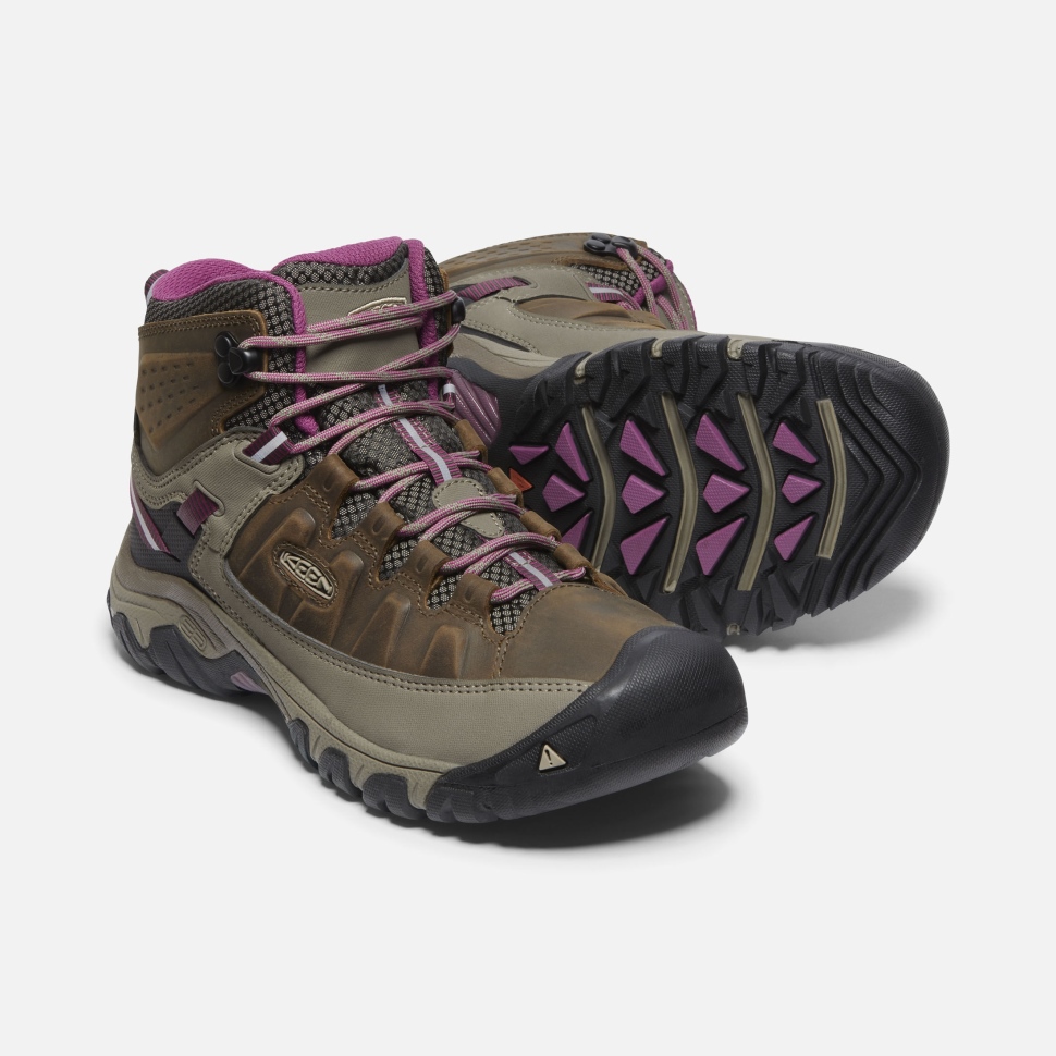 Weiss-Boysenberry Keen Damen Targhee III Wasserdichte Mid