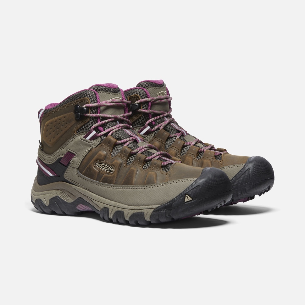 Weiss-Boysenberry Keen Damen Targhee III Wasserdichte Mid