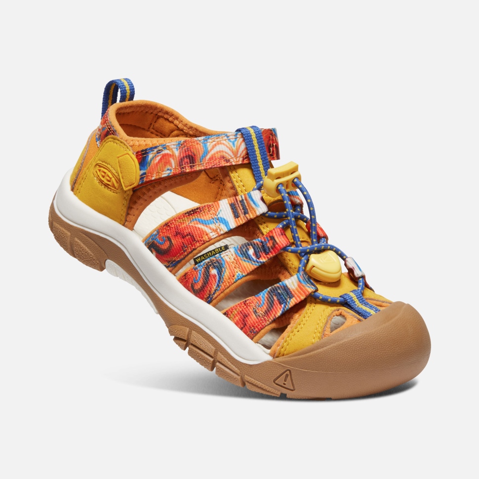 Keen Orange Peel-Gelb Newport X Outdoor Afro Für Große Kinder