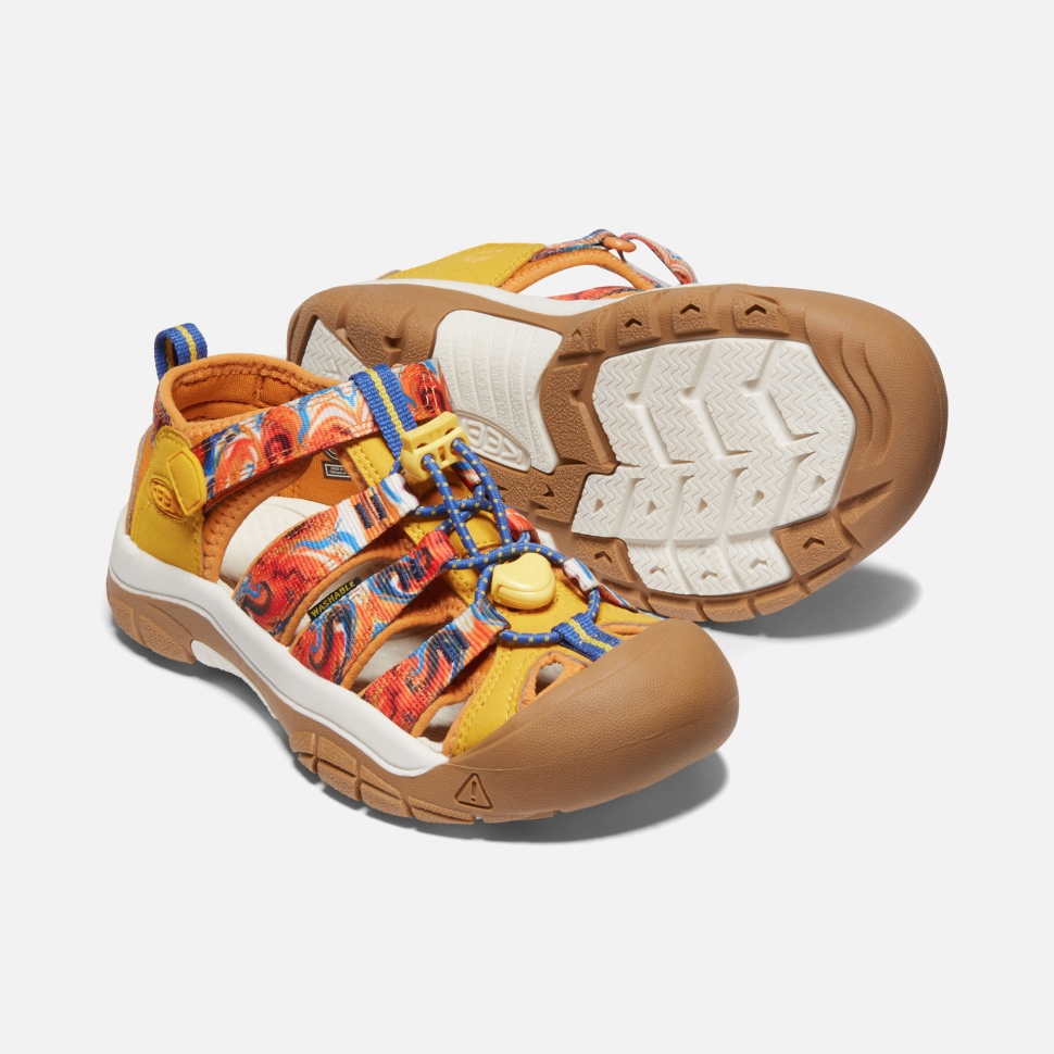 Keen Orange Peel-Gelb Newport X Outdoor Afro Für Große Kinder