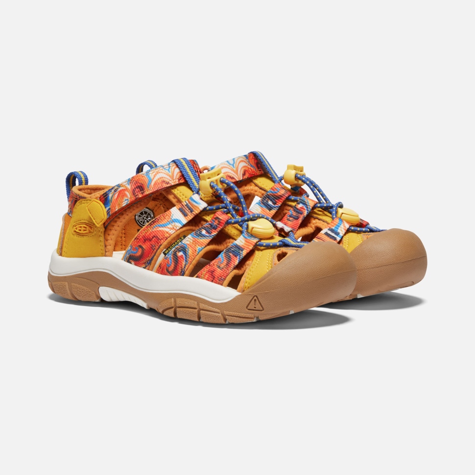 Keen Orange Peel-Gelb Newport X Outdoor Afro Für Große Kinder