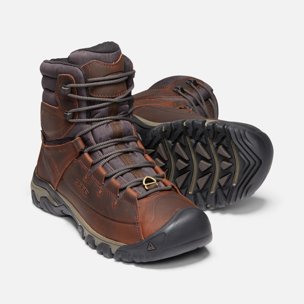 Cocoa-Mulch Herren Targhee High Lace Wasserdichter Stiefel Keen