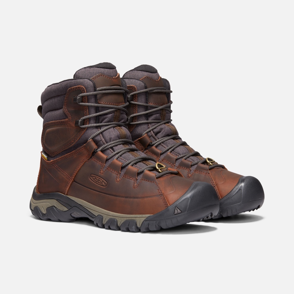 Cocoa-Mulch Herren Targhee High Lace Wasserdichter Stiefel Keen