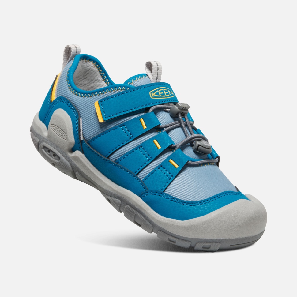 Blue Shadow-mykonos Blue Keen Knotch Hollow Sneaker Für Große Kinder