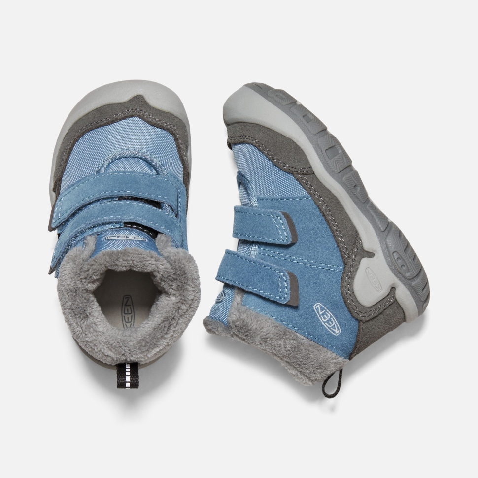 Magnet-blue Shadow Keen Chukka Mit Doppelriemen Für Kleinkinder