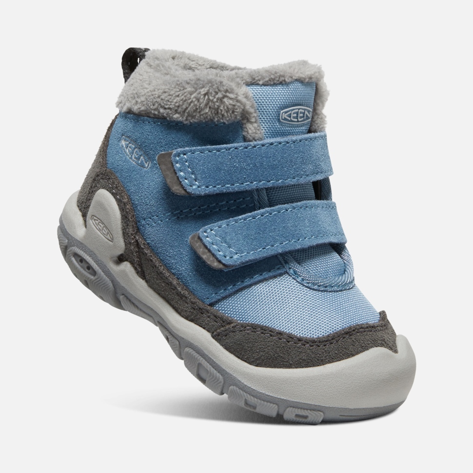 Magnet-blue Shadow Keen Chukka Mit Doppelriemen Für Kleinkinder