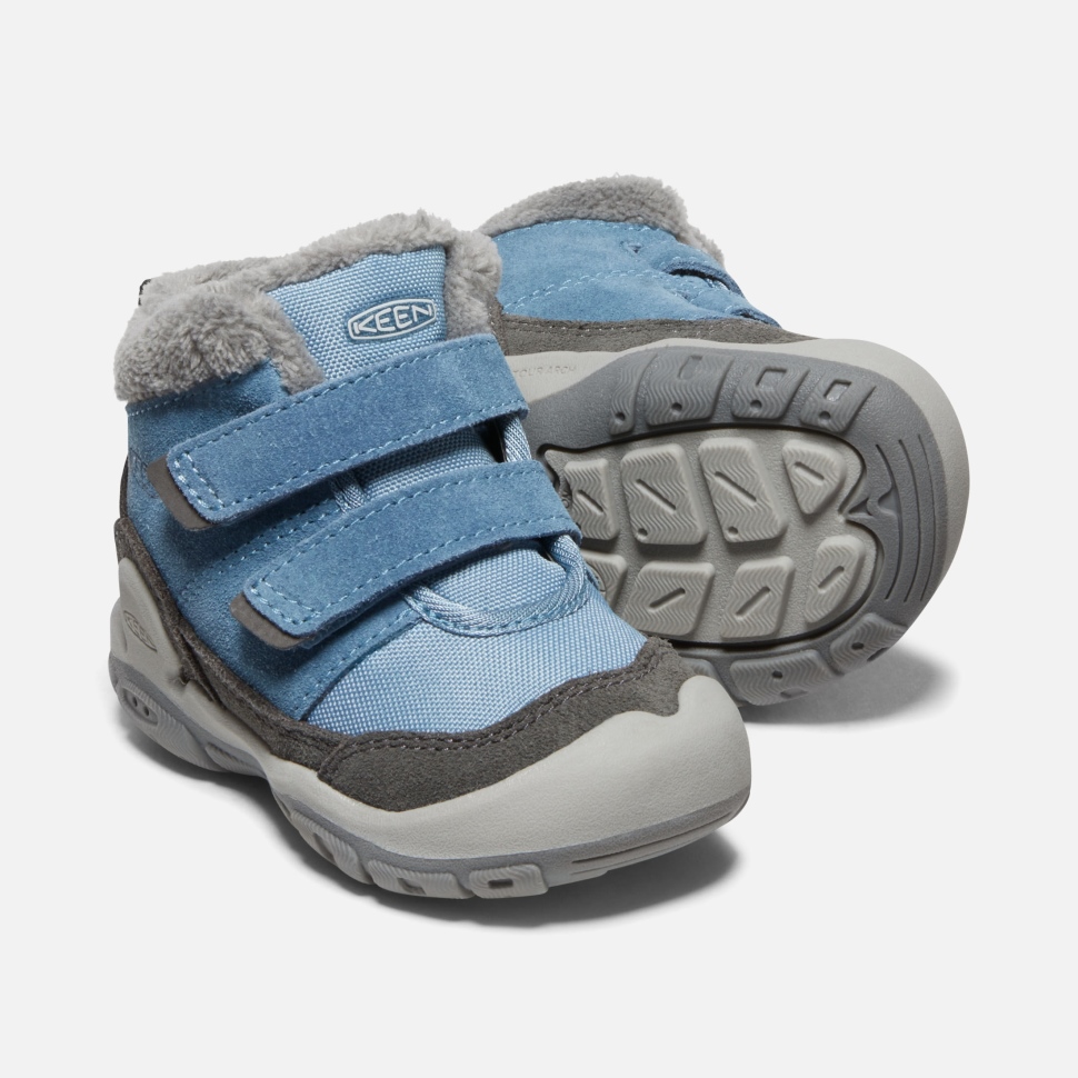 Magnet-blue Shadow Keen Chukka Mit Doppelriemen Für Kleinkinder