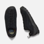 Behaarte Schwarz-schwarze Jaspis-Veloursleder-Sneaker Für Damen Keen – Bild 3
