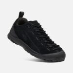 Behaarte Schwarz-schwarze Jaspis-Veloursleder-Sneaker Für Damen Keen – Bild 5
