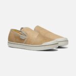 Beige-Silber Birke Keen Eldon Harvest Lederslipper Für Herren – Bild 6