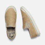 Beige-silberne Birke Keen Damen-elsa-ernte-lederslipper – Bild 2