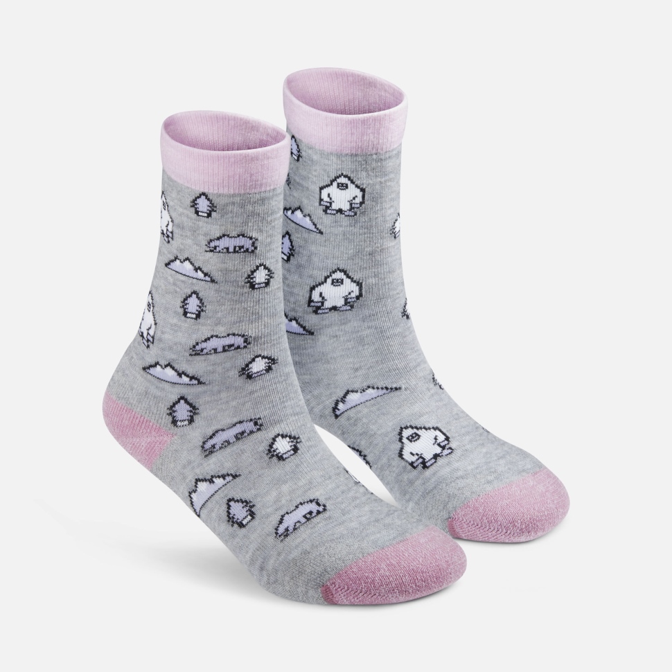 Bequeme Rundsocken Für Kinder Mit Feather Yeti-Print, 2er-Pack Keen – Bild 3