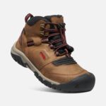 Bison-roter Teppich Keen Ridge Flex Wasserdichter Stiefel Für Große Kinder – Bild 4