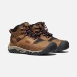 Bison-roter Teppich Keen Ridge Flex Wasserdichter Stiefel Für Große Kinder – Bild 9