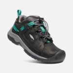 Black-star Weiß Targhee Wasserdichter Schuh Für Große Kinder Keen – Bild 4