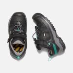Black-star Weiß Targhee Wasserdichter Schuh Für Kleine Kinder Keen – Bild 2