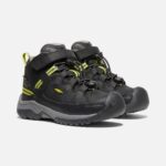 Black-steel Grey Wasserdichter Targhee-Stiefel Für Kleine Kinder Keen – Bild 6