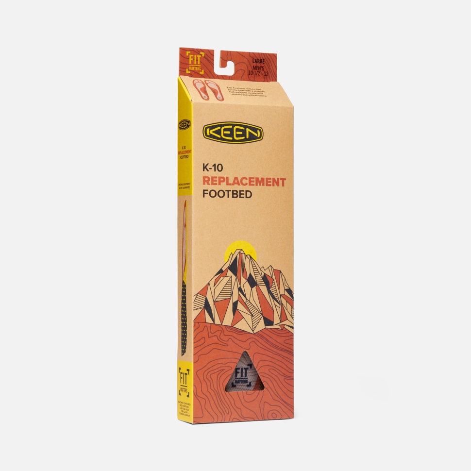 Burnt Orange Keen Outdoor K-10 Ersatz-Einlegesohle Für Herren – Bild 6