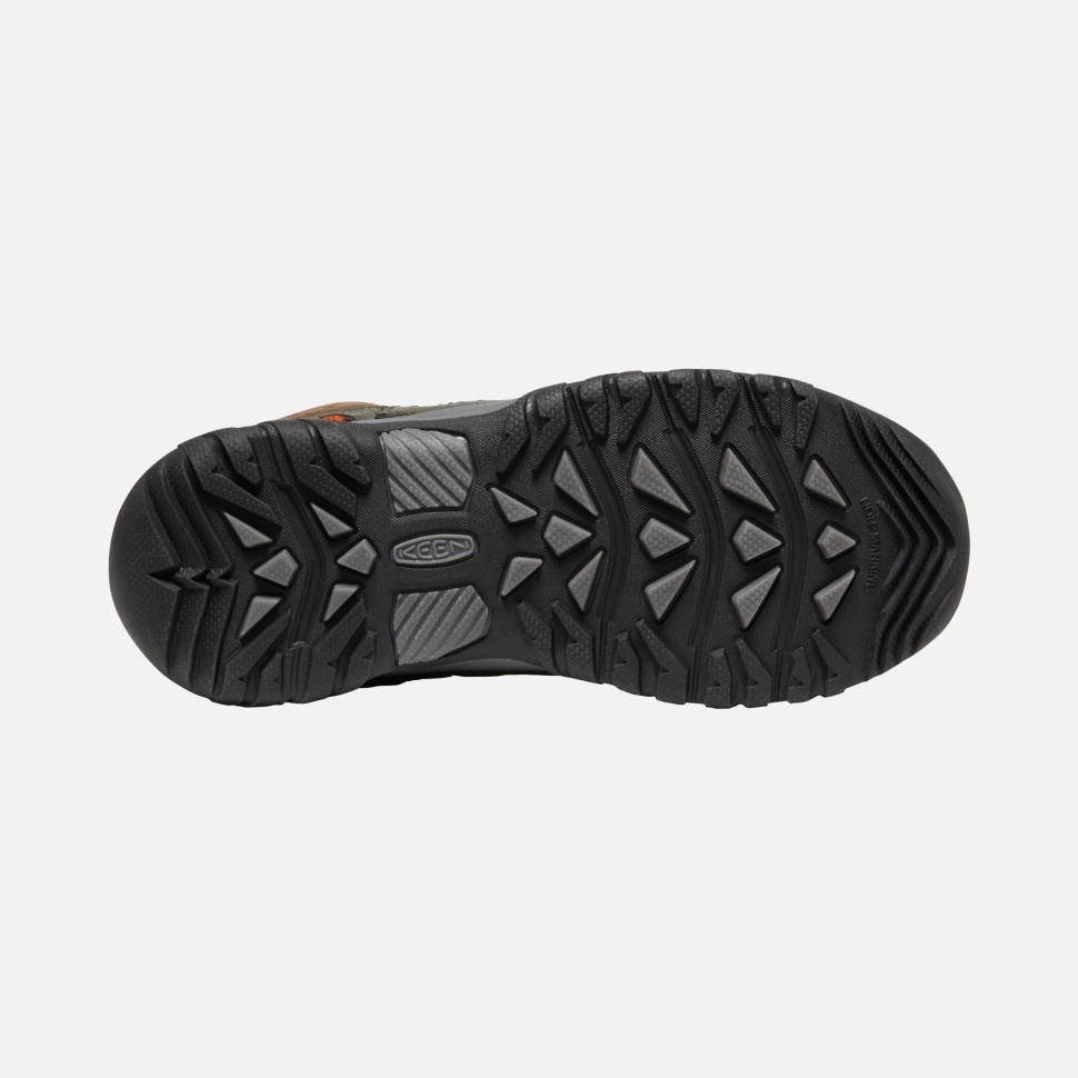 Dark Earth-forest Night Keen Wasserdichter Targhee-Stiefel Für Große Kinder – Bild 3