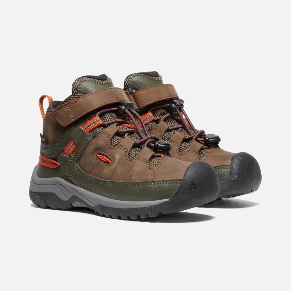 Dark Earth-forest Night Keen Wasserdichter Targhee-Stiefel Für Kleine Kinder – Bild 6
