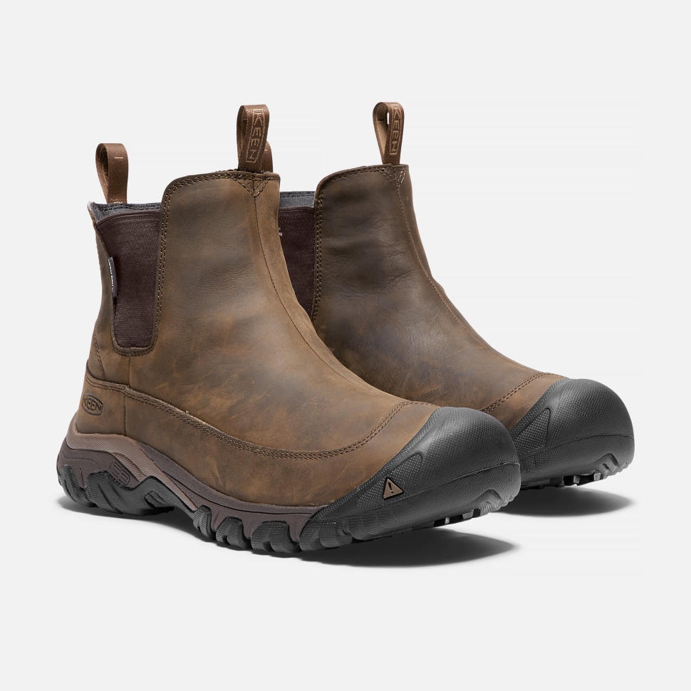 Dark Earth-Mulch Keen Anchorage III Wasserdichter Stiefel Für Herren – Bild 6