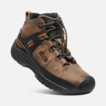 Dunkel Erde-goldbrauner Wasserdichter Targhee-stiefel Für Große Kinder Keen – Bild 4