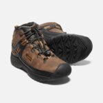 Dunkel Erde-goldbrauner Wasserdichter Targhee-stiefel Für Große Kinder Keen – Bild 5
