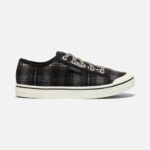 Elsa V Damensneaker Schwarz Kariert-stahlgrau Keen