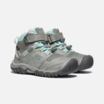 Grau-blau Getönter Ridge Flex Wasserdichter Stiefel Für Kleine Kinder Keen – Bild 9