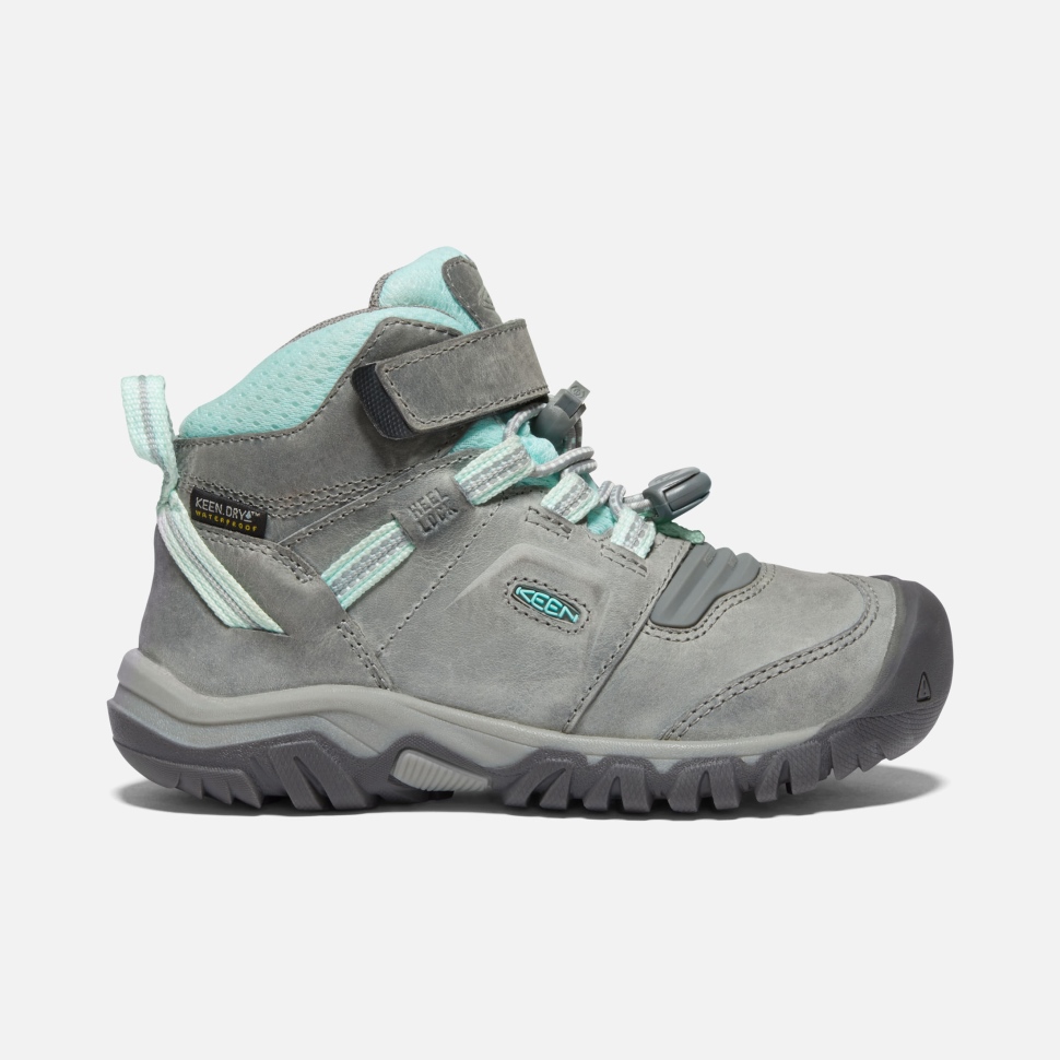 grau_blau_getoenter_ridge_flex_wasserdichter_stiefel_fuer_kleine_kinder_keen.jpg Grau-blau Getönter Ridge Flex Wasserdichter Stiefel Für Kleine Kinder Keen – Bild 1