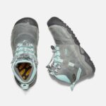 Grau-blauer Keen Ridge Flex Wasserdichter Stiefel Für Große Kinder – Bild 2