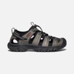 Grau-schwarze Herrensandale Targhee Iii Keen