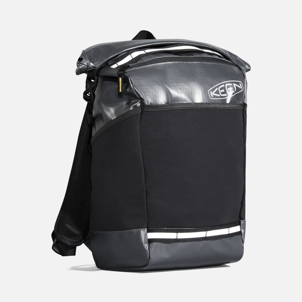 graue_catchhaul_rolltop_tasche_keen.jpg Graue Catchhaul-Rolltop-Tasche Keen – Bild 1