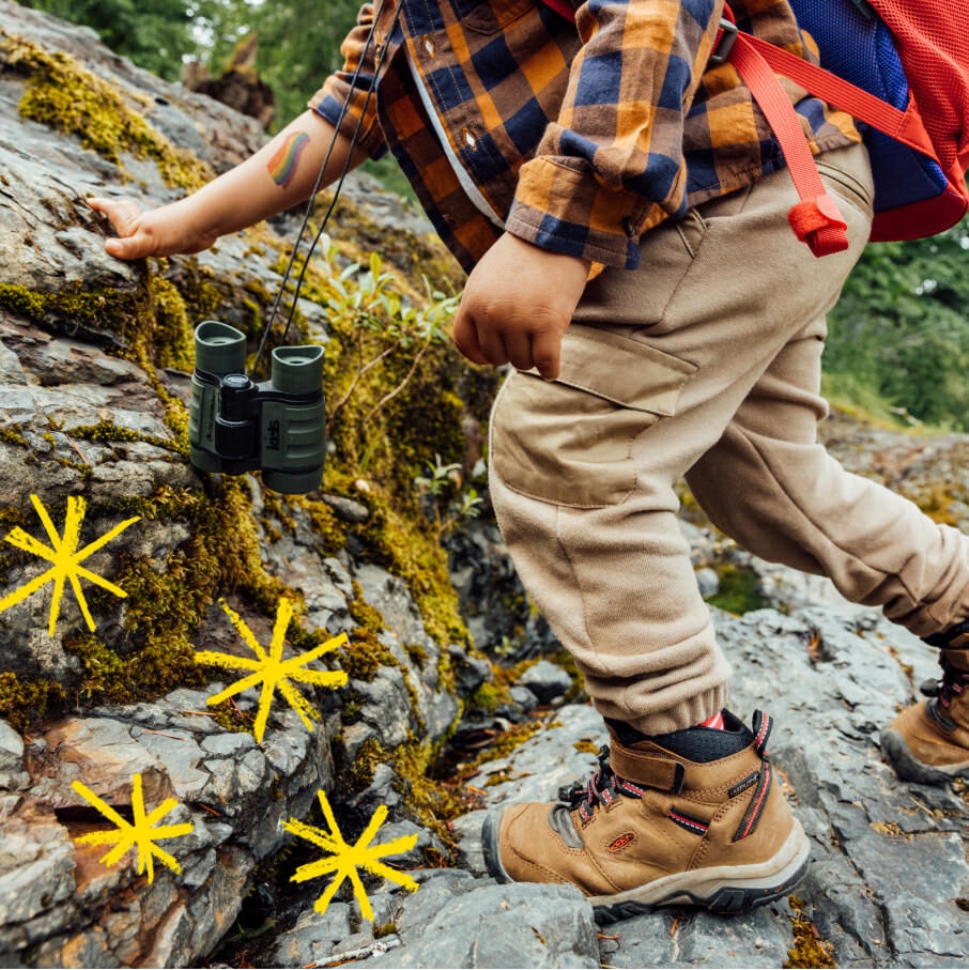 Keen Bison-red Carpet Ridge Flex Wasserdichter Stiefel Für Kleine Kinder – Bild 8