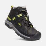 Keen Black-Steel Grey Targhee Wasserdichter Stiefel Für Große Kinder – Bild 4