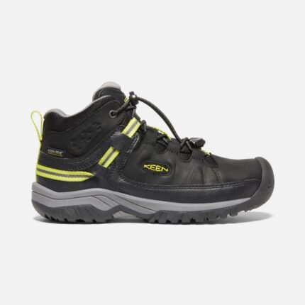 Keen Black-Steel Grey Targhee Wasserdichter Stiefel Für Große Kinder
