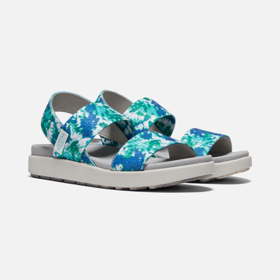 Keen Elle Backstrap-Sandale Für Damen In Porzellan-Batikfarbe – Bild 6