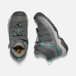 Keen Stahlgrau-porzellan Targhee Wasserdichter Stiefel Für Kleine Kinder – Bild 2