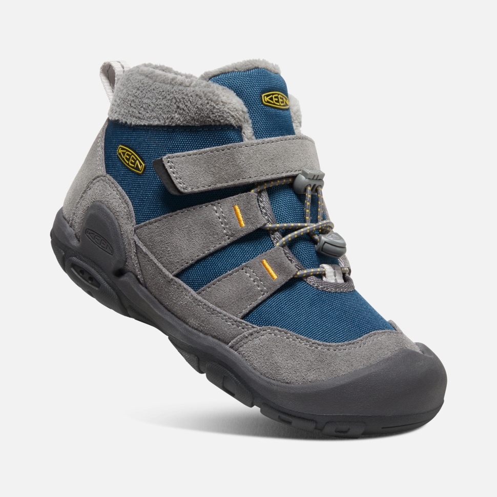 Keen Steel Grey-blue Wing Teal Knotch Chukka Für Große Kinder – Bild 4