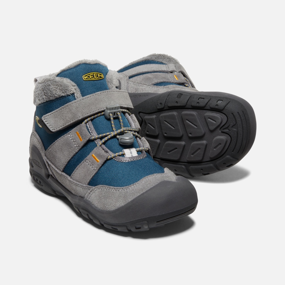 Keen Steel Grey-blue Wing Teal Knotch Chukka Für Große Kinder – Bild 7