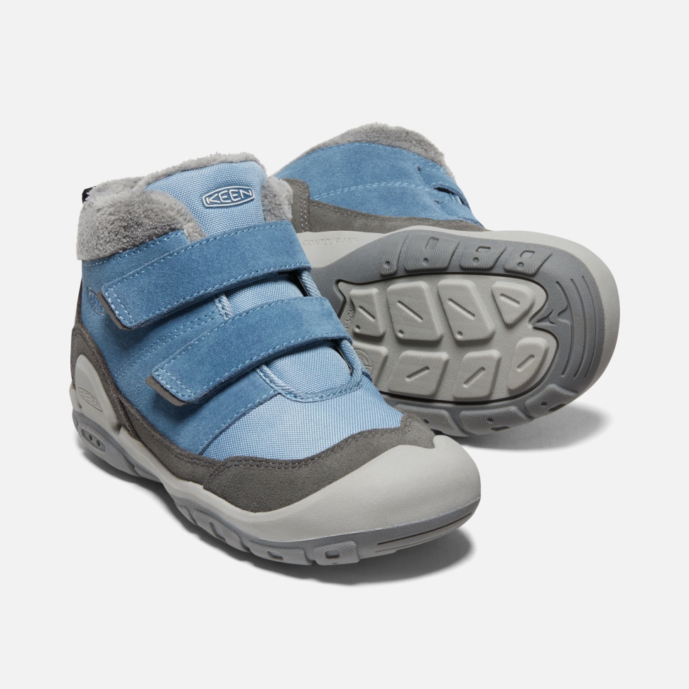 Magnet-blue Shadow Keen Chukka Mit Doppelriemen Und Knotch Für Große Kinder – Bild 7