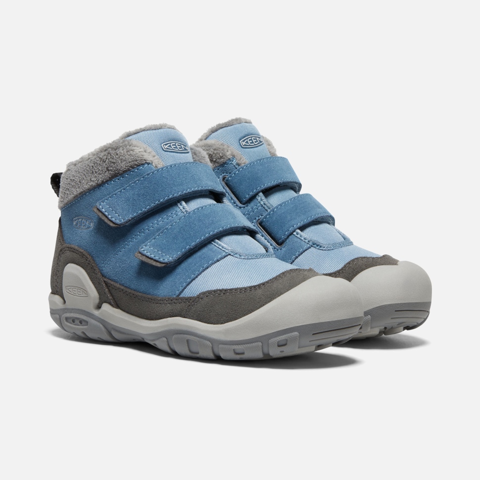 Magnet-blue Shadow Keen Chukka Mit Doppelriemen Und Knotch Für Große Kinder – Bild 9