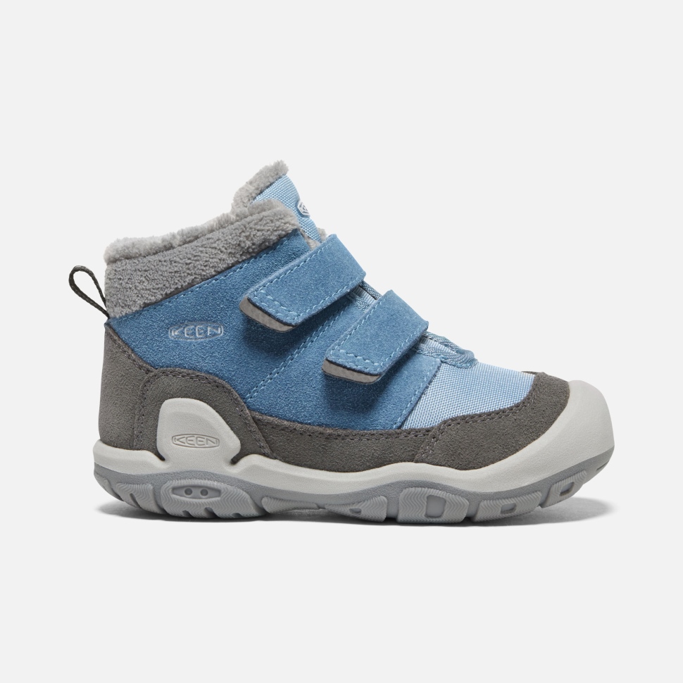 Magnet-blue Shadow Keen Chukka Mit Doppelriemen Und Knotch Für Kleine Kinder – Bild 1