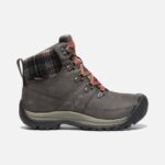 Magnet-schwarzer Karierter Kaci Iii Wasserdichter Winterstiefel Für Damen Keen