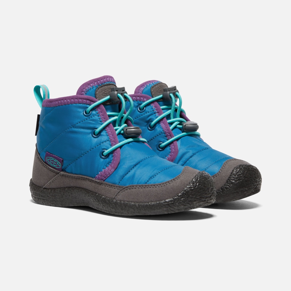 Mykonos Blue-Atlantis Keen Howser II Wasserdichter Chukka Für Kleine Kinder – Bild 6